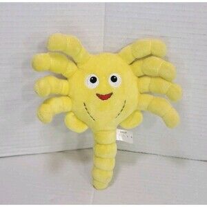 Loot Crate Exclusive Alien Face Hugger Plush 8" Phunny Yellow Soft Toy Aliens